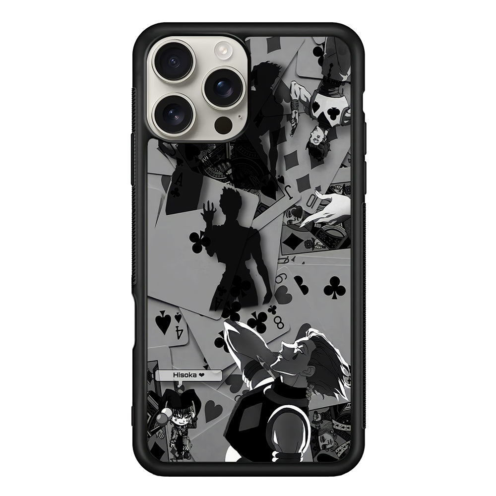 Hisoka Hunter x Hunter Playing Card iPhone 16 Pro Max Case | Stylish Protective Case for iPhone 16 Pro Max