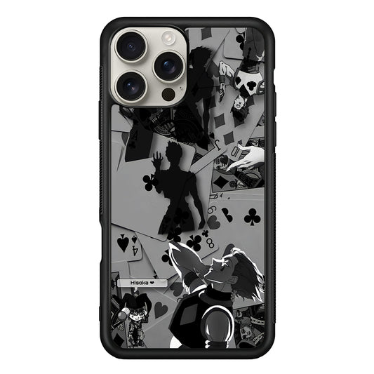 Hisoka Hunter x Hunter Playing Card iPhone 16 Pro Max Case | Stylish Protective Case for iPhone 16 Pro Max