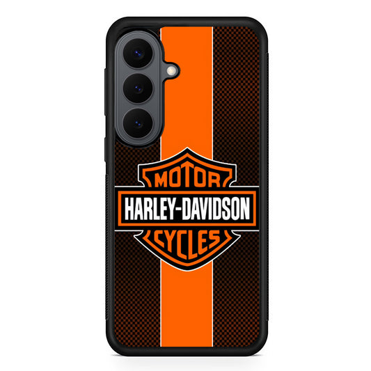Harley Davidson Square Pattern Samsung Galaxy S26 Plus Case | Durable Samsung Galaxy S26 Plus Cover