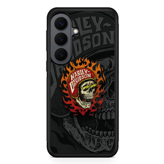 Harley Davidson Flaming Rider Samsung Galaxy S26 Plus Case | Durable Samsung Galaxy S26 Plus Cover