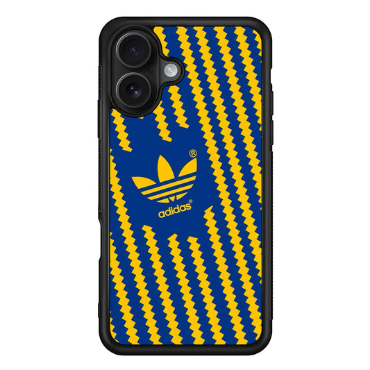 Adidas Choppy Line iPhone 16 Case - Oxvistore