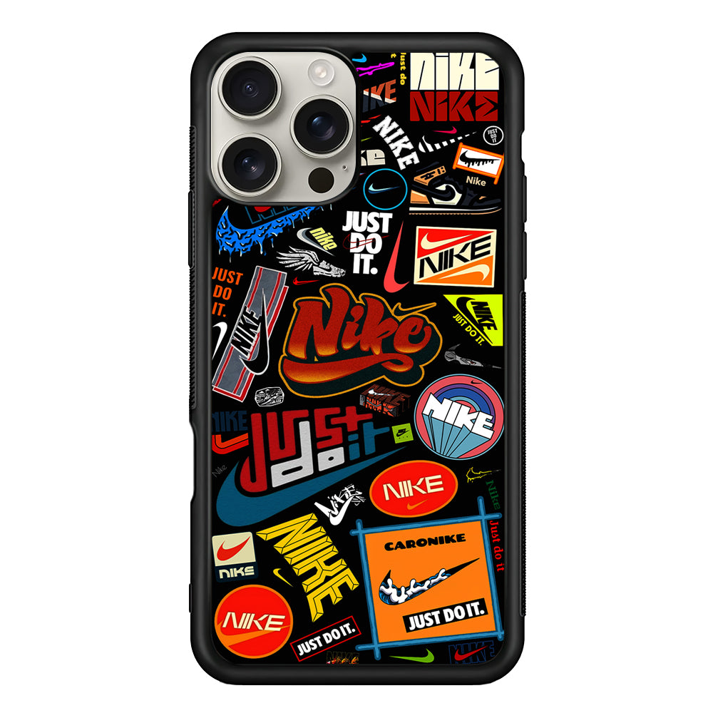 Cool Nike Logo Collection iPhone 16 Pro Max Case | Durable Everyday Protective Cover