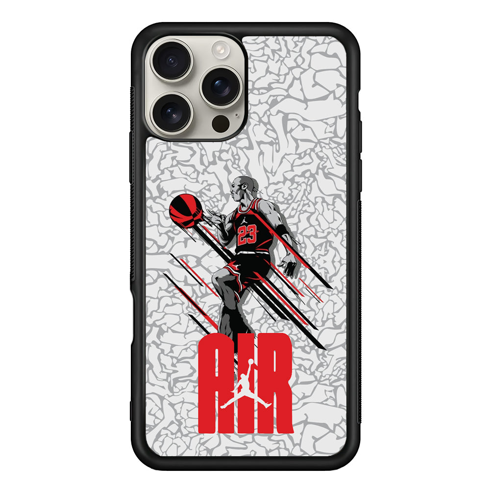 Air Jordan The Jumpingman iPhone 16 Pro Max Case | Durable Everyday Protective Cover