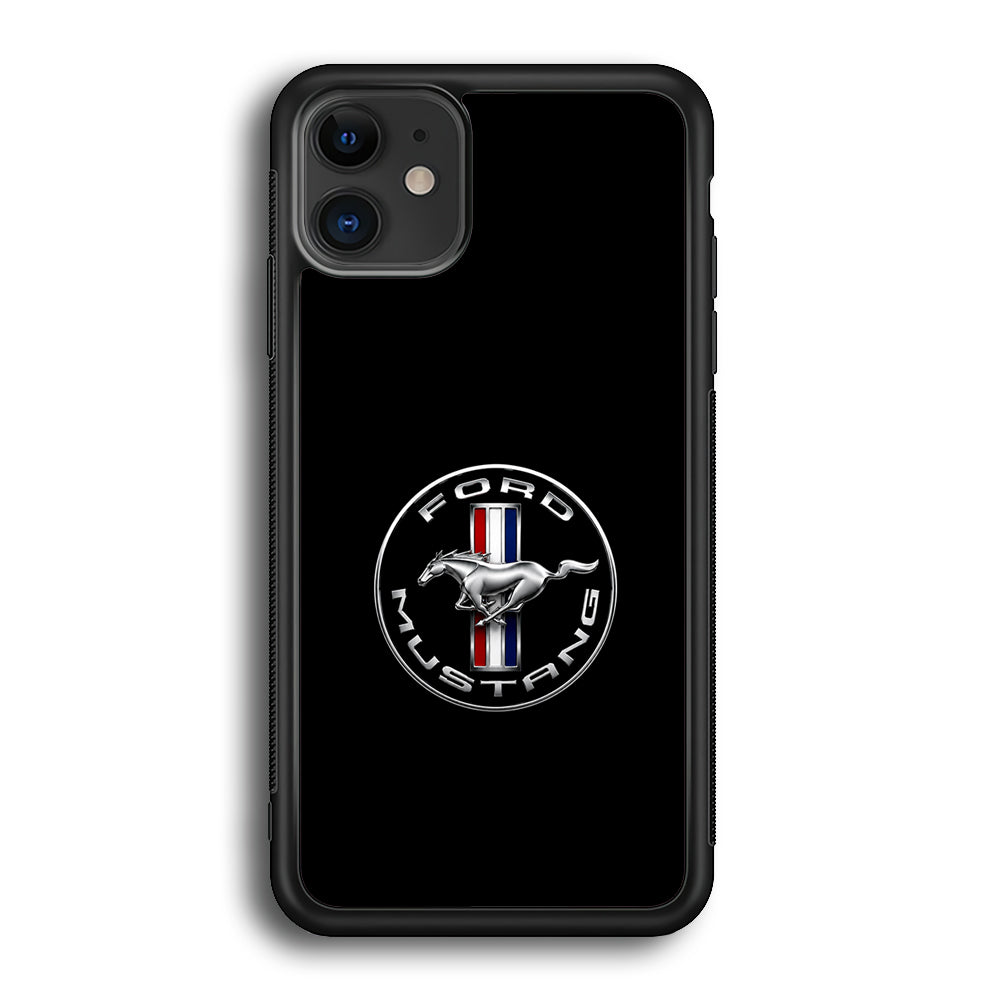 Ford Mustang Icon of Speed iPhone 12 Case | Slim Rubber Case for iPhone 12