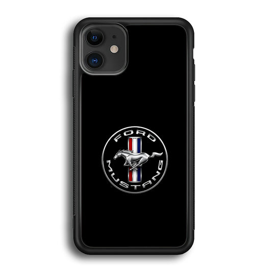 Ford Mustang Icon of Speed iPhone 12 Case | Slim Rubber Case for iPhone 12