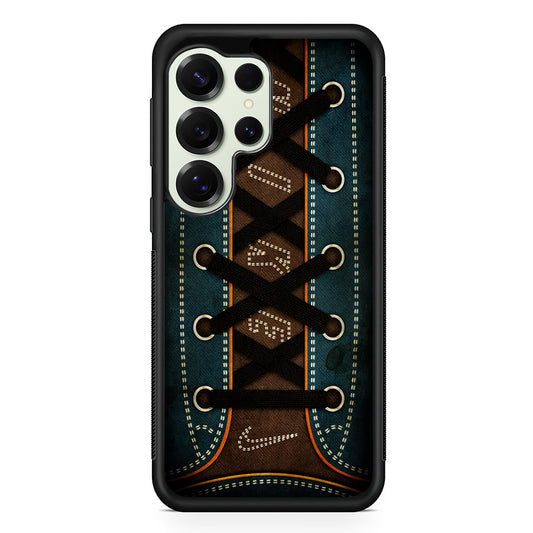 Stitched Sneakers Nike Samsung Galaxy S25 Ultra Case | Durable Rubber Case for Samsung Galaxy S25 Ultra