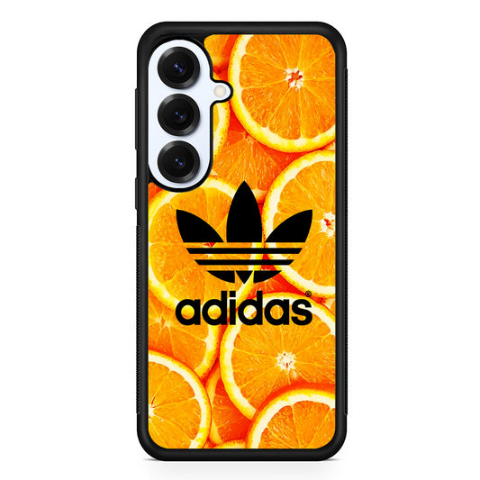 Adidas Logo Orange Fruits Samsung Galaxy S25 Plus Case | Durable Samsung Galaxy S25 Plus Phone Case