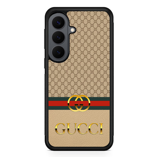 Gucci Gold Clasp Samsung Galaxy S26 Plus Case | Slim Rubber Case for Samsung Galaxy S26 Plus