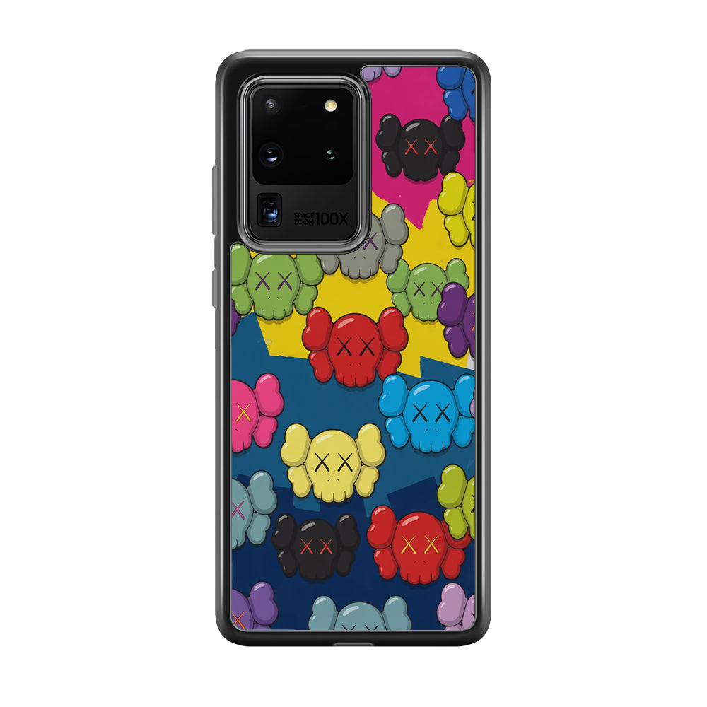 Kaws Pop Parade Samsung Galaxy S20 Ultra Case | Slim Rubber Case for Samsung Galaxy S20 Ultra