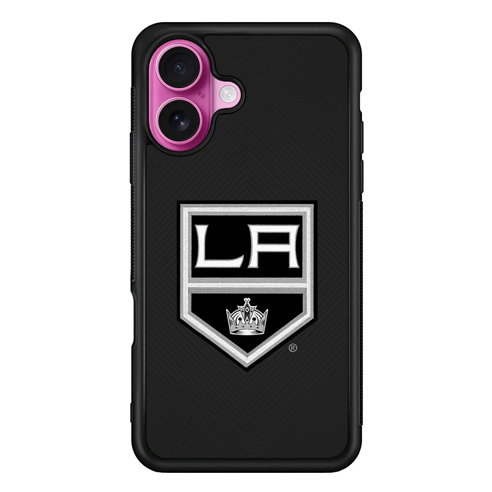 Los Angeles Kings Logo iPhone 17 Case | Slim Protective Rubber Phone Cover