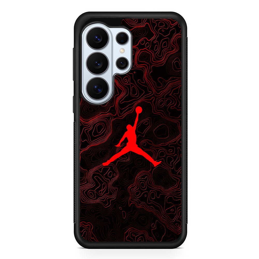 Air Jordan Logo Abstract Line Samsung Galaxy S26 Ultra Case | Protective Phone Cover