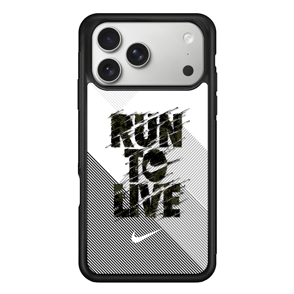 Nike Live Must Run iPhone 17 Pro Case | Slim Protective Case for iPhone 17 Pro