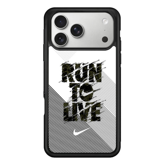 Nike Live Must Run iPhone 17 Pro Case | Slim Protective Case for iPhone 17 Pro