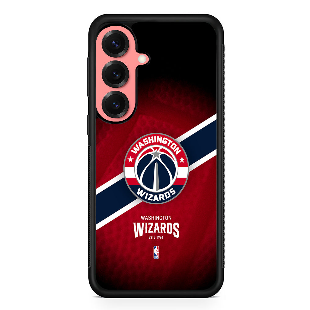 Washington Wizards Logo Samsung Galaxy S25 Case | Protective Case for Samsung Galaxy S25