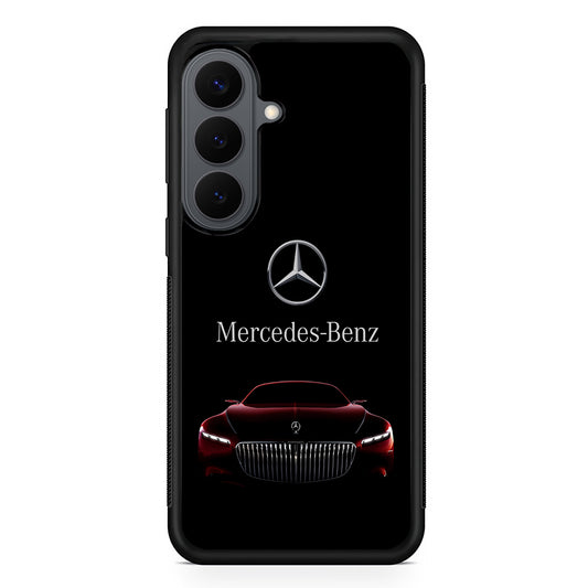 Mercedes-Benz Red Dark Aesthetic Samsung Galaxy S26 Plus Case | Slim Rubber Case for Samsung Galaxy S26 Plus