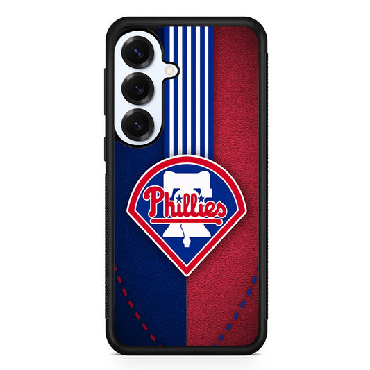 Philadelphia Phillies Logo Samsung Galaxy S25 Plus Case | Slim Rubber Cover for Samsung Galaxy S25 Plus