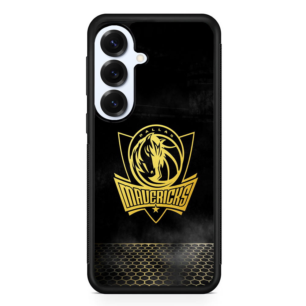 Dallas Mavericks Gold Samsung Galaxy S25 Plus Case | Slim Rubber Cover for Samsung Galaxy S25 Plus