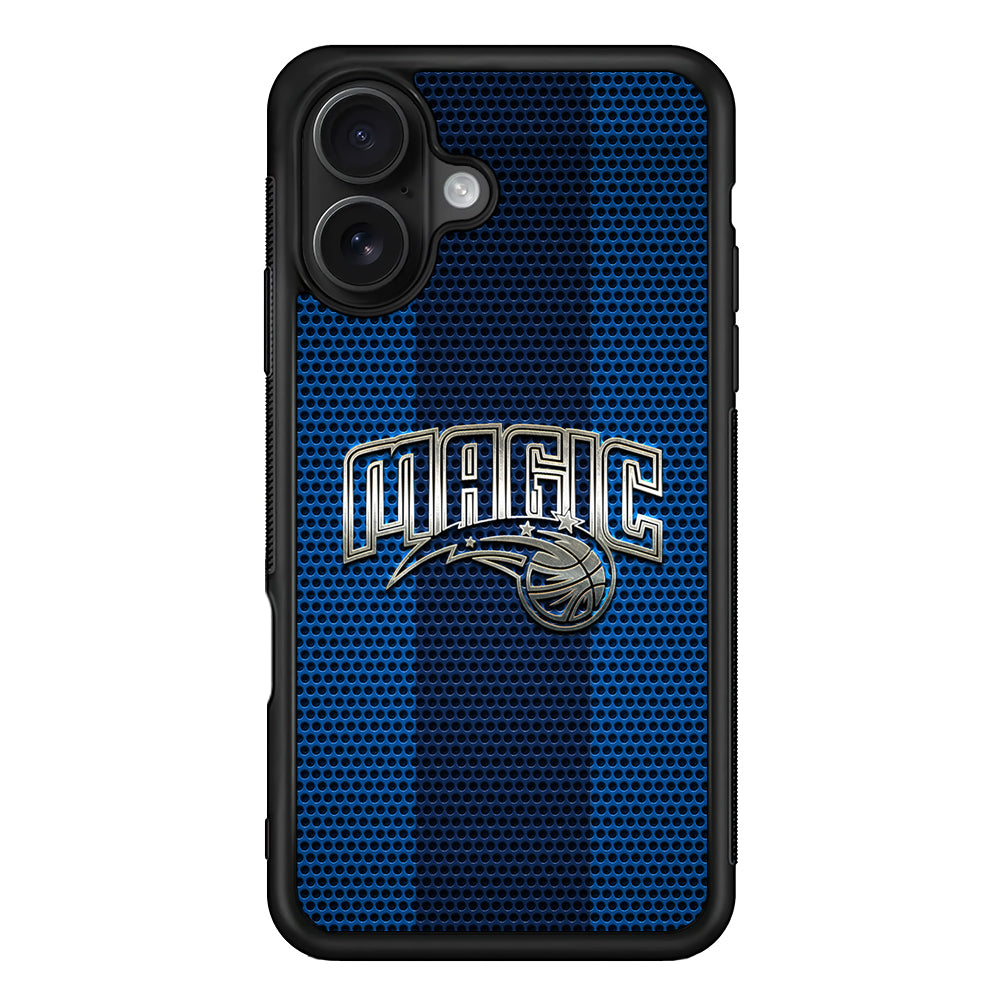 Orlando Magic Silver iPhone 16 Case - Oxvistore