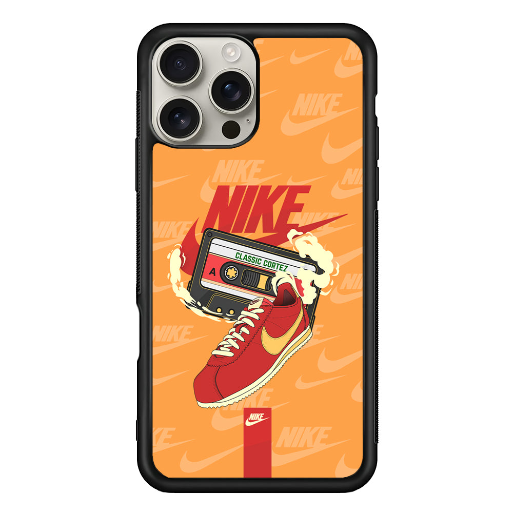 Nike Classic Stride iPhone 16 Pro Max Case | Durable Everyday Protective Cover