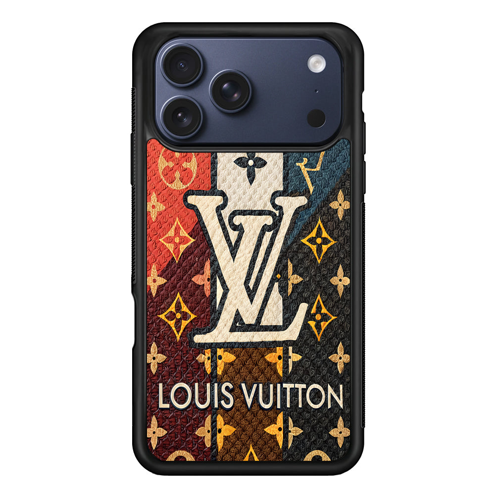 Louis Vuitton Aesthetic Luxury iPhone 17 Pro Max Case | Slim Rubber Case for iPhone 17 Pro Max