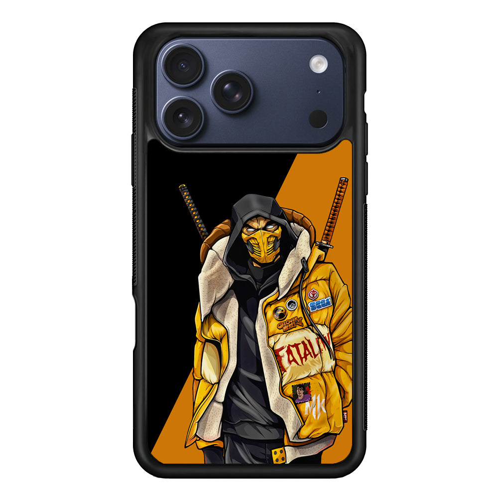 Scorpion Hypebeast Mortal Kombat iPhone 17 Pro Max Case | Slim Protective Cover for iPhone 17 Pro Max