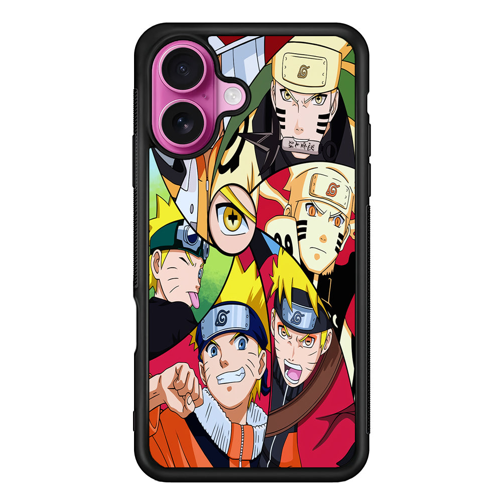Naruto Uzumaki Transformation iPhone 17 Case | Slim Protective Rubber Phone Cover
