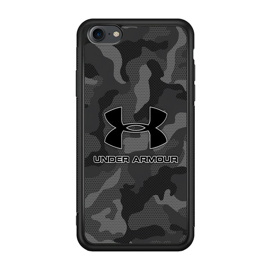Under Armour Black Camo iPhone 8 Case | Slim Rubber Case for iPhone 8