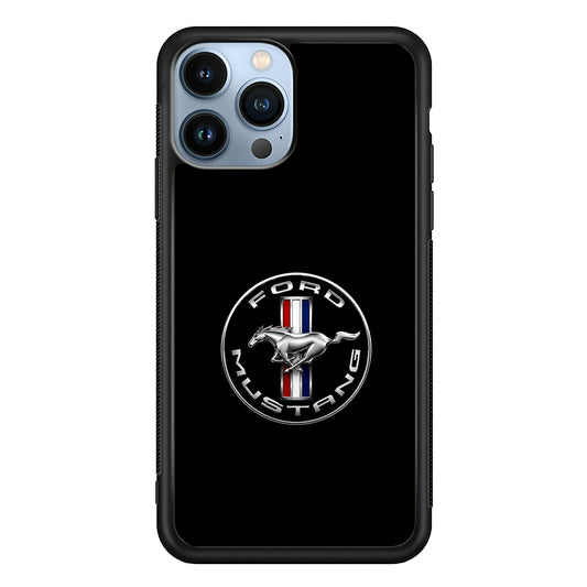 Ford Mustang Icon of Speed iPhone 13 Pro Max Case | Slim Rubber Case for iPhone 13 Pro Max