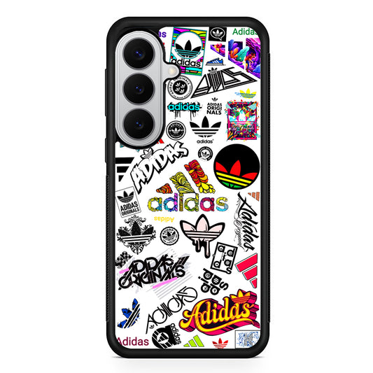 Cool Adidas Logo Collection Samsung Galaxy S26 Case | Slim Samsung Galaxy S26 Rubber Case