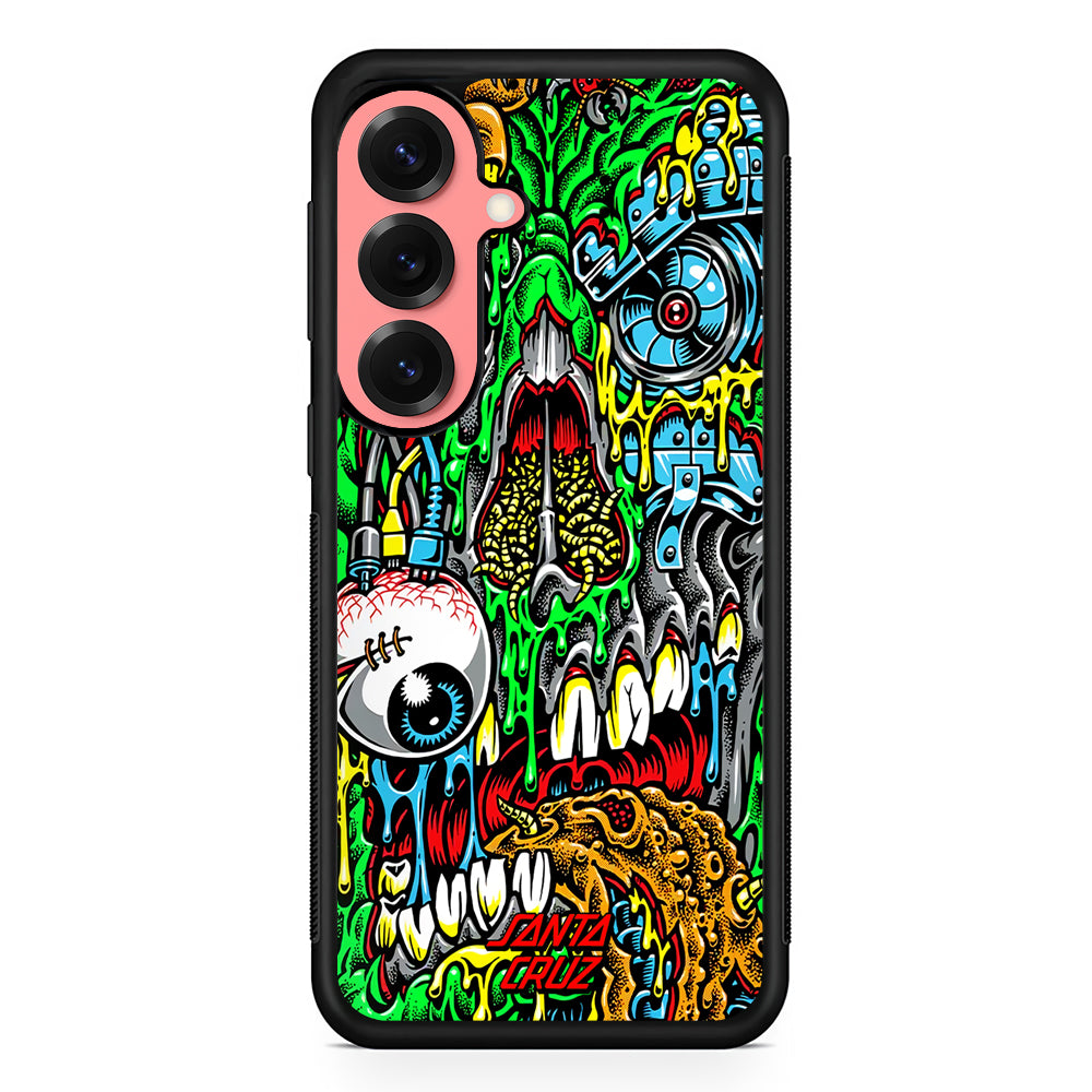 Santa Cruz Cyber Zombie Samsung Galaxy S25 Case | Slim Rubber Case for Samsung Galaxy S25
