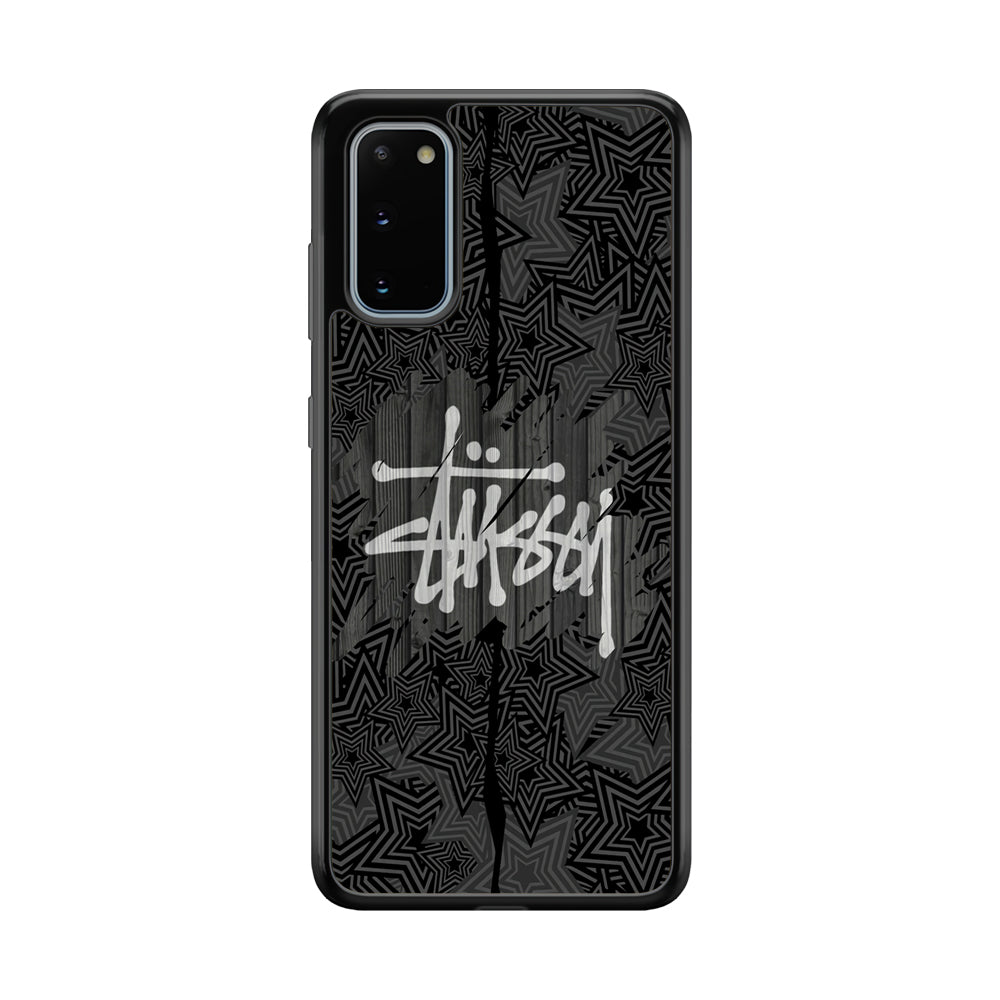 Stussy Star from The Night Samsung Galaxy S20 Case | Slim Rubber Case for Samsung Galaxy S20