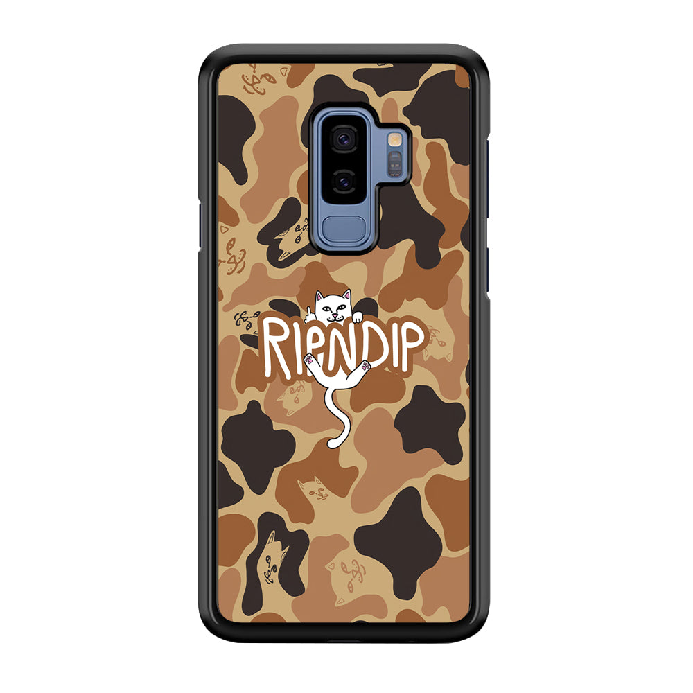 Rip N Dip Brown Camo Samsung Galaxy S9 Plus Case | Slim Rubber Case for Samsung Galaxy S9 Plus