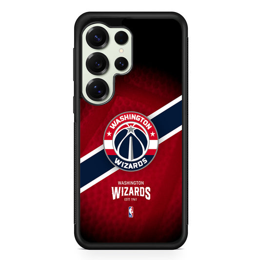 Washington Wizards Logo Samsung Galaxy S25 Ultra Case | Durable Rubber Case for Samsung Galaxy S25 Ultra
