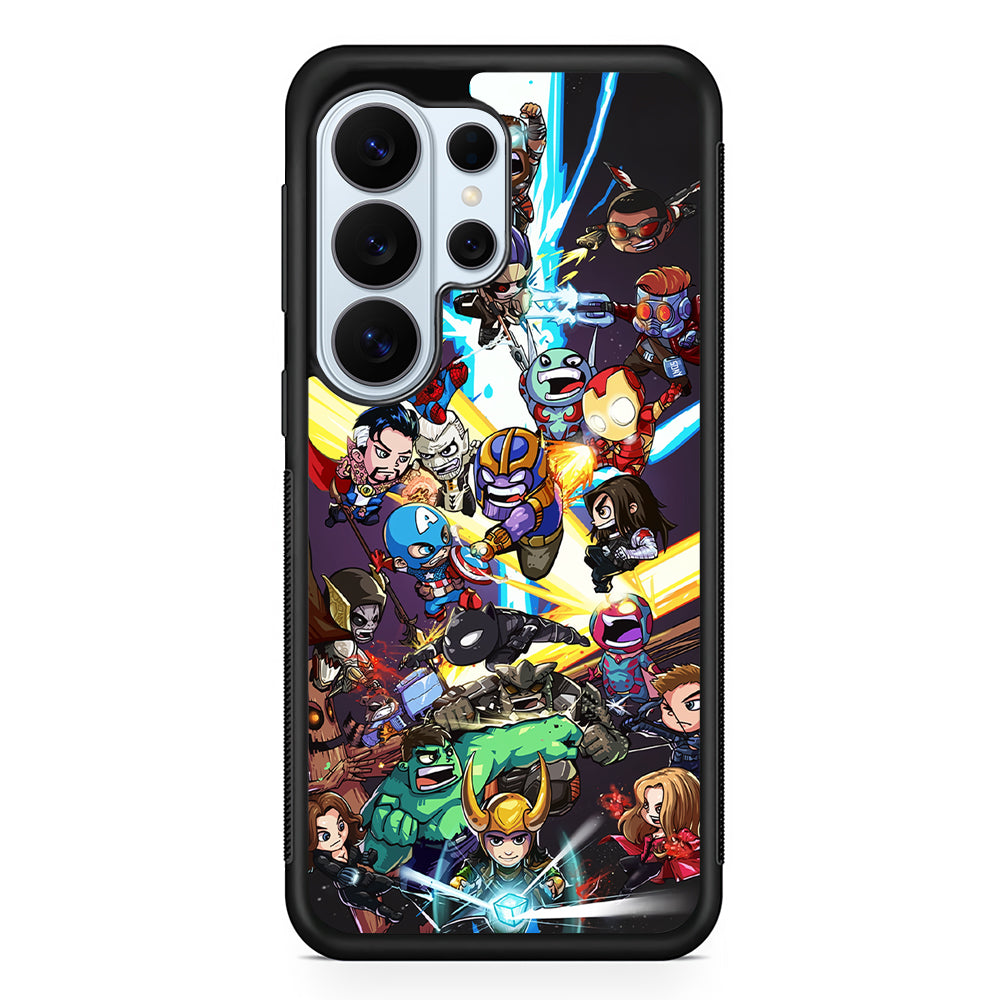 Chibi Avengers Kawaii Samsung Galaxy S26 Ultra Case | Protective Phone Cover
