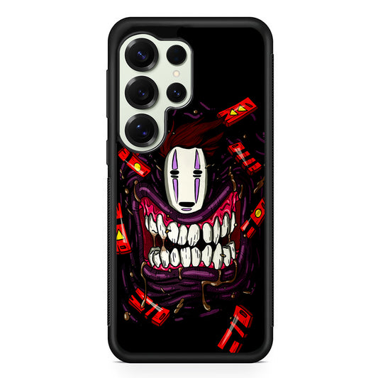 No Face In Spirited Away Samsung Galaxy S25 Ultra Case | Durable Rubber Case for Samsung Galaxy S25 Ultra