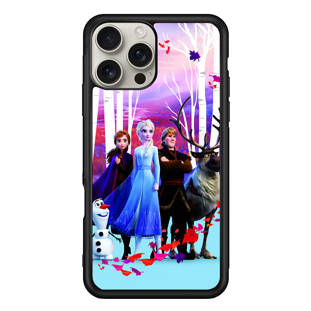 Elsa in Autumn Forest Frozen iPhone 16 Pro Max Case | Stylish Protective Case for iPhone 16 Pro Max