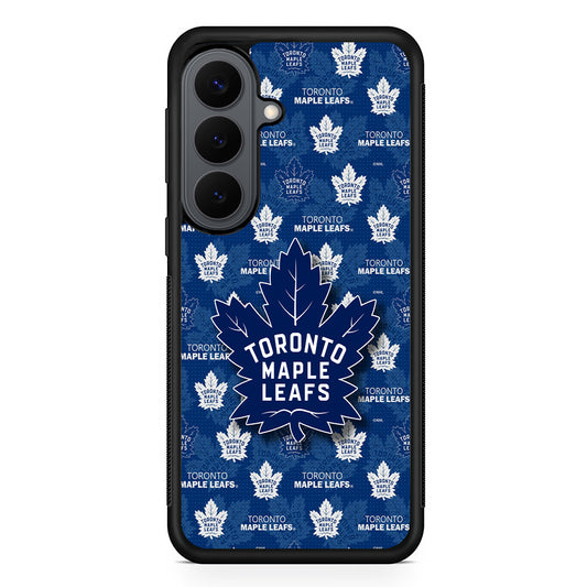 Toronto Maple Leafs Pattern Samsung Galaxy S26 Plus Case | Slim Rubber Case for Samsung Galaxy S26 Plus