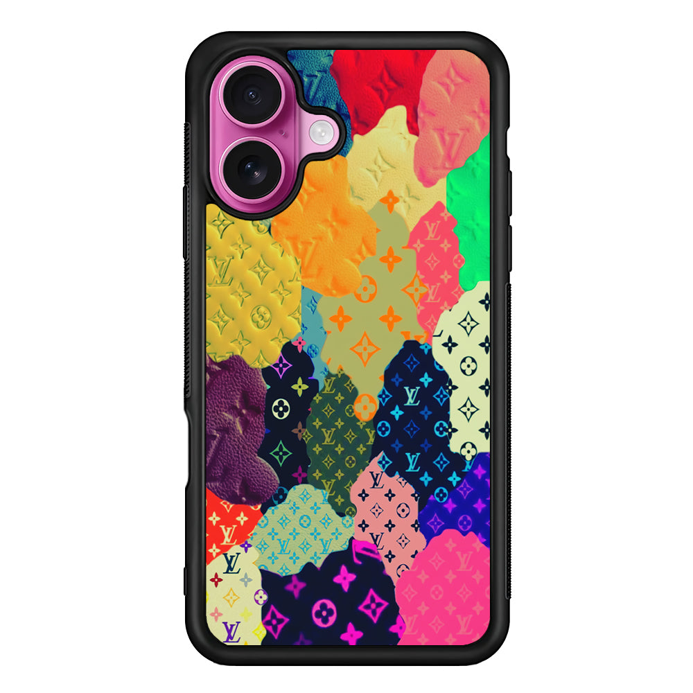 Louis Vuitton Aesthetic Pattern iPhone 17 Case | Slim Rubber Case for iPhone 17
