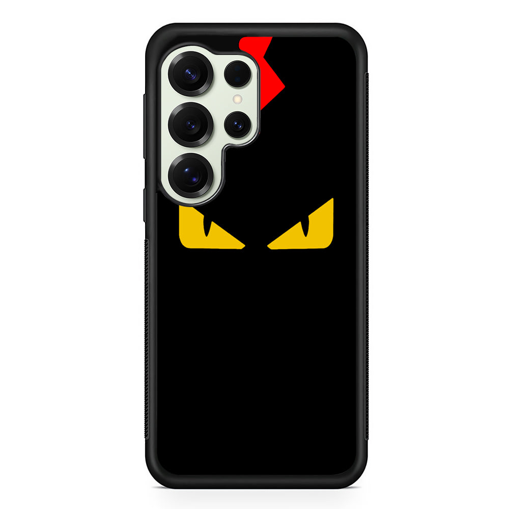 Fendi Monster Eyes Samsung Galaxy S25 Ultra Case | Slim Rubber Case for Samsung Galaxy S25 Ultra