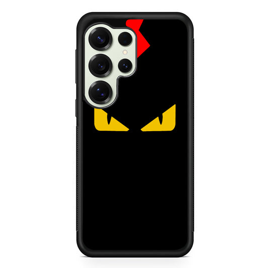 Fendi Monster Eyes Samsung Galaxy S25 Ultra Case | Slim Rubber Case for Samsung Galaxy S25 Ultra