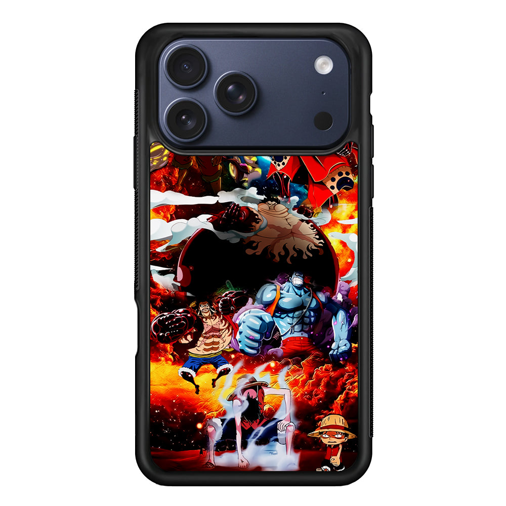 One Piece Luffy Transformation iPhone 17 Pro Max Case | Slim Protective Cover for iPhone 17 Pro Max