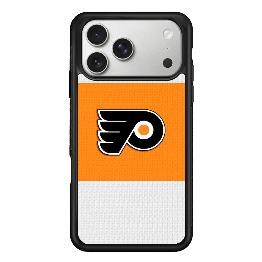 Philadelphia Flyers Logo iPhone 17 Pro Case | Slim Rubber Case for iPhone 17 Pro