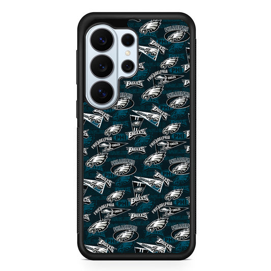 Philadelphia Eagles Patterns Samsung Galaxy S26 Ultra Case | Protective Phone Cover