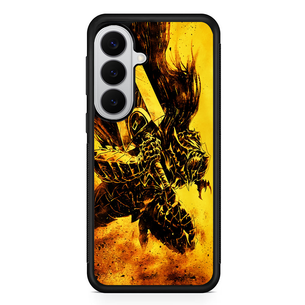 Guts Berserk Swordsman Comic Samsung Galaxy S26 Case | Protective Rubber Cover