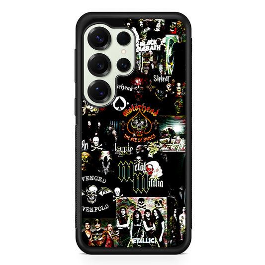 Heavy Metal Band Collection Samsung Galaxy S25 Ultra Case | Durable Rubber Case for Samsung Galaxy S25 Ultra