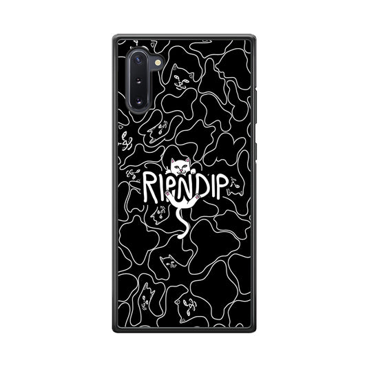 Rip N Dip Black Camo Samsung Galaxy Note 10 Case | Slim Rubber Case for Samsung Galaxy Note 10