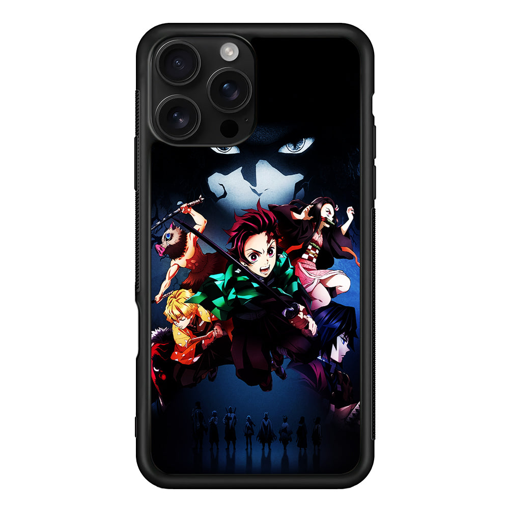 Demon Slayer Epic Adventure iPhone 16 Pro Case | Durable Protective Case for iPhone 16 Pro