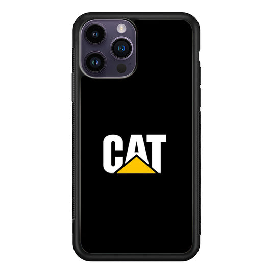 Caterpillar Heavy Equipment iPhone 14 Pro Max Case | Slim Rubber Case for iPhone 14 Pro Max