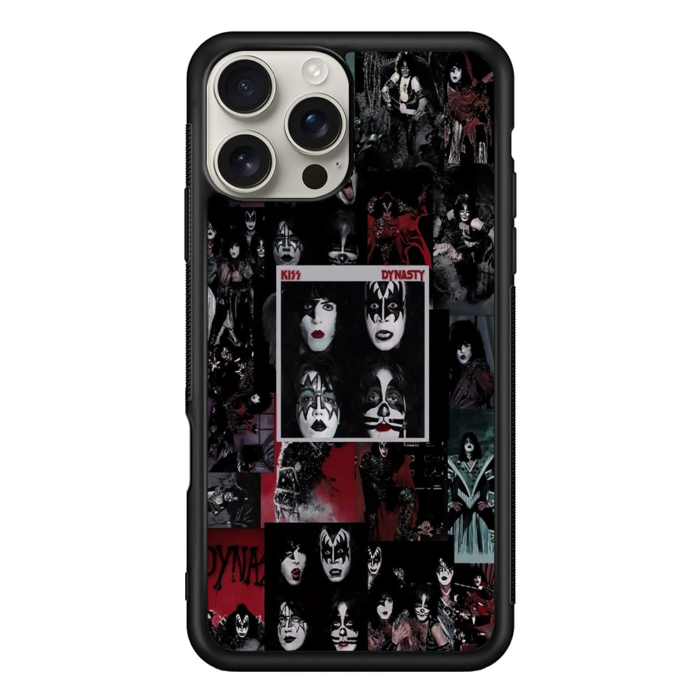 Rock Bands KISS Aesthetic iPhone 16 Pro Max Case | Stylish Protective Case for iPhone 16 Pro Max