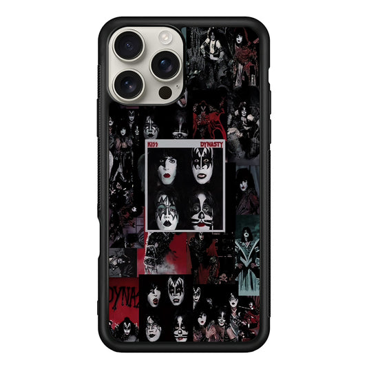 Rock Bands KISS Aesthetic iPhone 16 Pro Max Case | Stylish Protective Case for iPhone 16 Pro Max